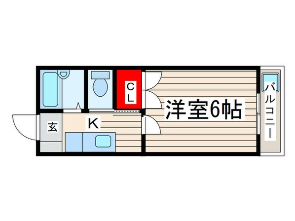 清水マンションの物件間取画像